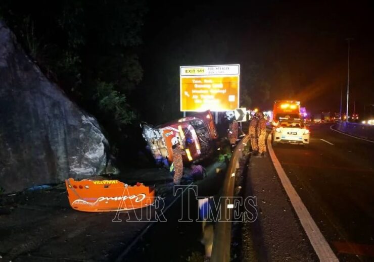 15 Cedera Bas Terbabas Di Lebuh Raya Plus Air Times News Network