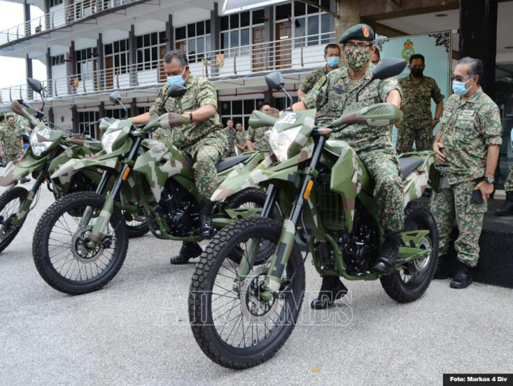 4 Divisyen Terima 70 Motosikal Scrambler Perkasa Op Benteng Air Times News Network