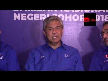 Rakyat Johor Memilih Biru Sebagai Slogan Untuk Mereka Bergerak - Zahid Hamidi